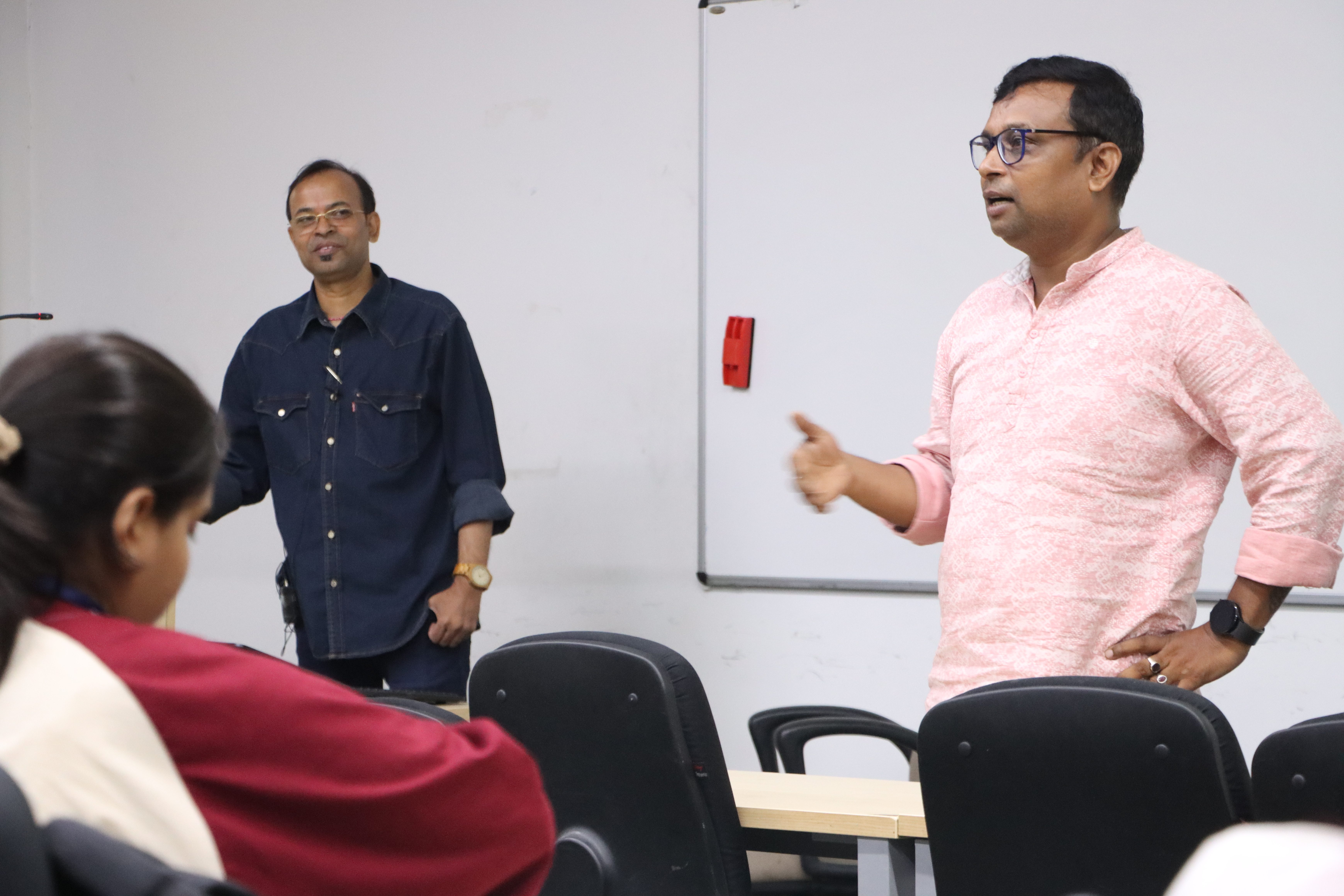 Cartooning and visual narrative workshop by Mr. Manoj Sinha