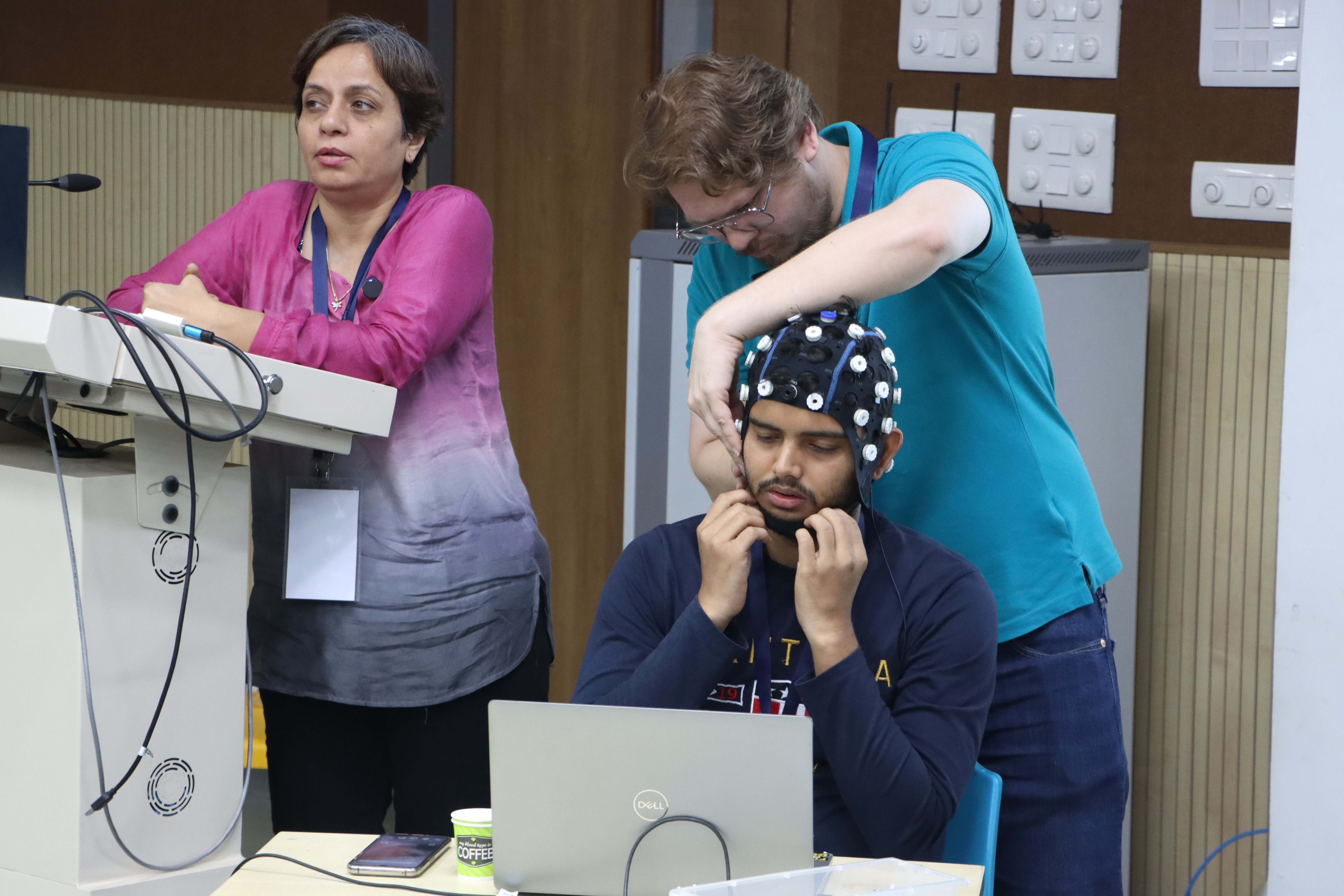 Live EEG sensing and BCI demo with Dr. Priyanka Jain & Team