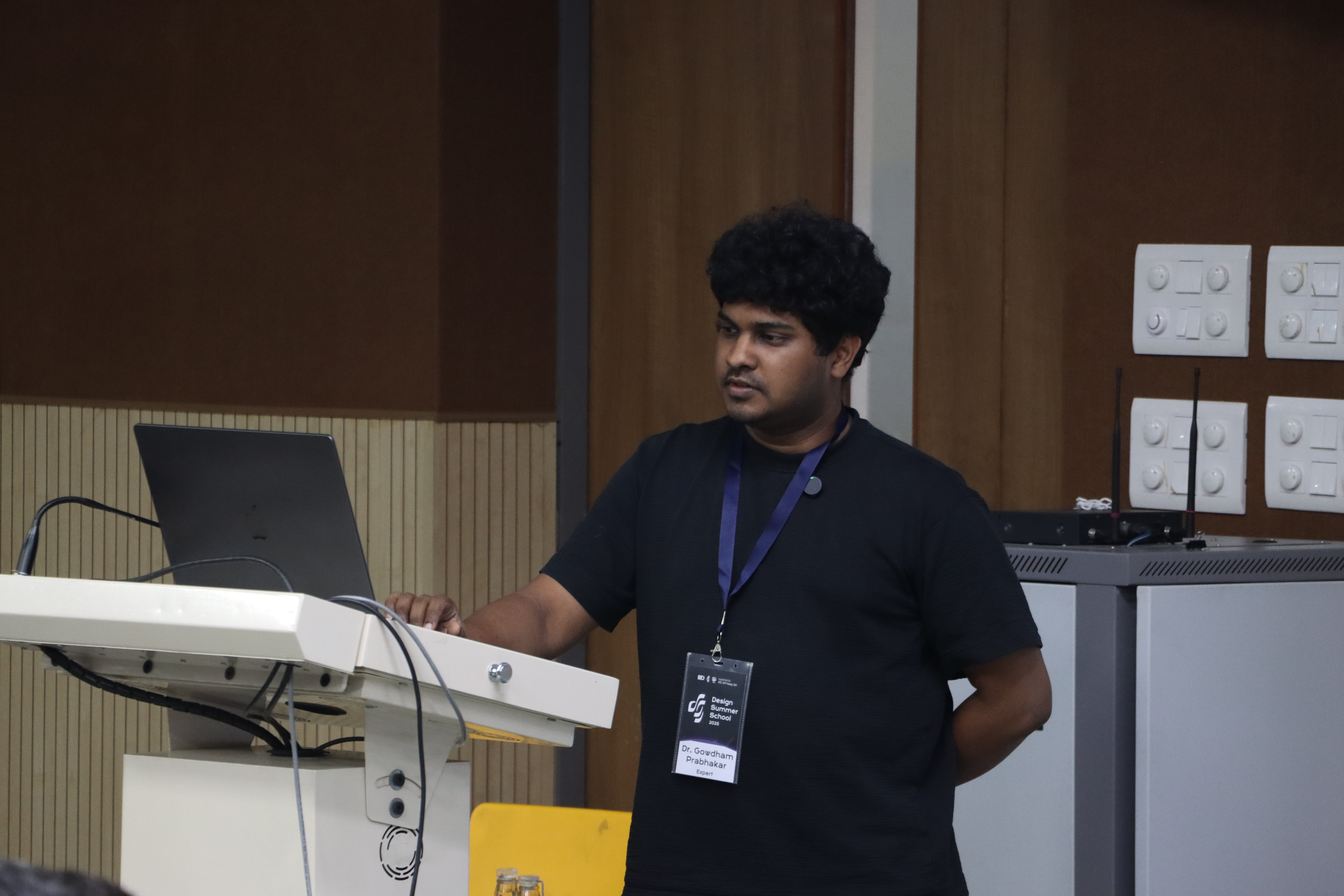 Projection mapping and interactive media workshop with Dr. Gowdham Prabhakar